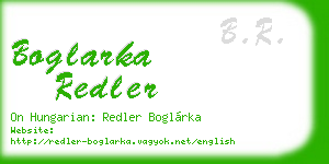 boglarka redler business card